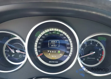 2012 Mercedes-Benz Cls 63 Amg из США, поврежденный, VIN WDDLJ7EB7CA033353